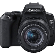 Buy Canon,Canon EOS 250D digital camera (24.1 megapixels, 7.7 cm (3 inches) Vari-Angle Display, APS-C sensor, 4K, Full-HD, DIGIC 8, WLAN, Bluetooth) incl. EF-S 18-55mm f/3.5-5,6 III lens black - Gadcet.com | UK | London | Scotland | Wales| Ireland | Near Me | Cheap | Pay In 3 | Cameras