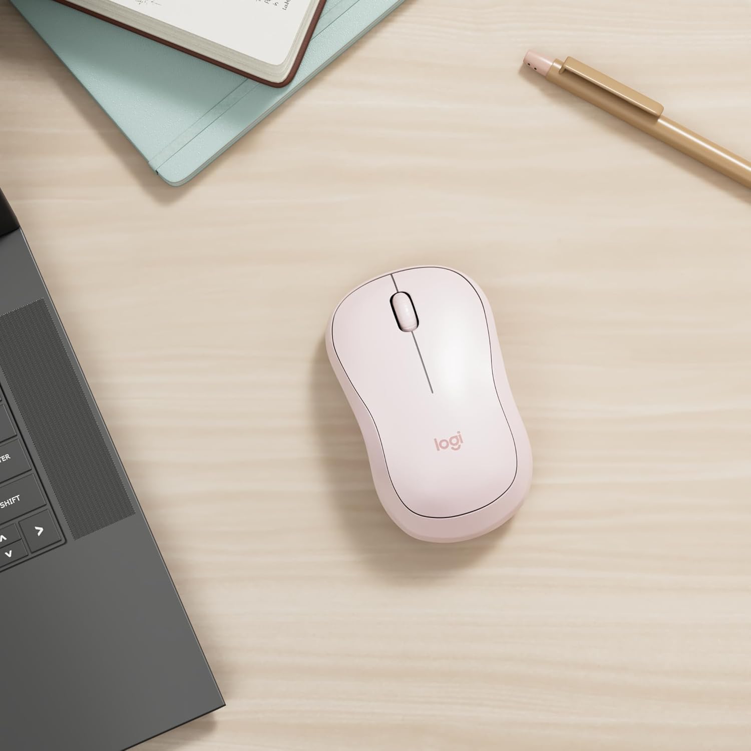 Buy Logitech,Logitech M240 Silent Bluetooth Mouse - Rose - Gadcet UK | UK | London | Scotland | Wales| Near Me | Cheap | Pay In 3 | Keyboard & Mouse