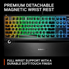 Buy SteelSeries,SteelSeries Apex 3 - RGB Gaming Keyboard - 10-Zone RGB Illumination - Premium Magnetic Wrist Rest - English Qwerty Layout PC, Standard - Gadcet UK | UK | London | Scotland | Wales| Ireland | Near Me | Cheap | Pay In 3 | Keyboard & Mouse