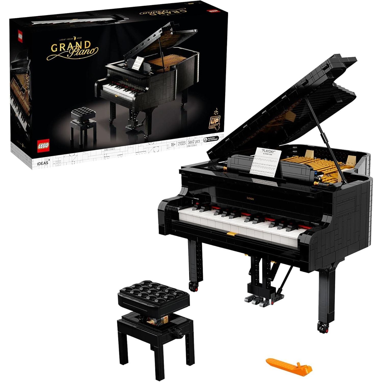 Buy LEGO,LEGO 21323 Ideas Grand Piano Building Set for Adults - Collectible Home Décor with Motor & Power Functions, Gift for Music Lovers - Gadcet UK | UK | London | Scotland | Wales| Near Me | Cheap | Pay In 3 | Interlocking Blocks