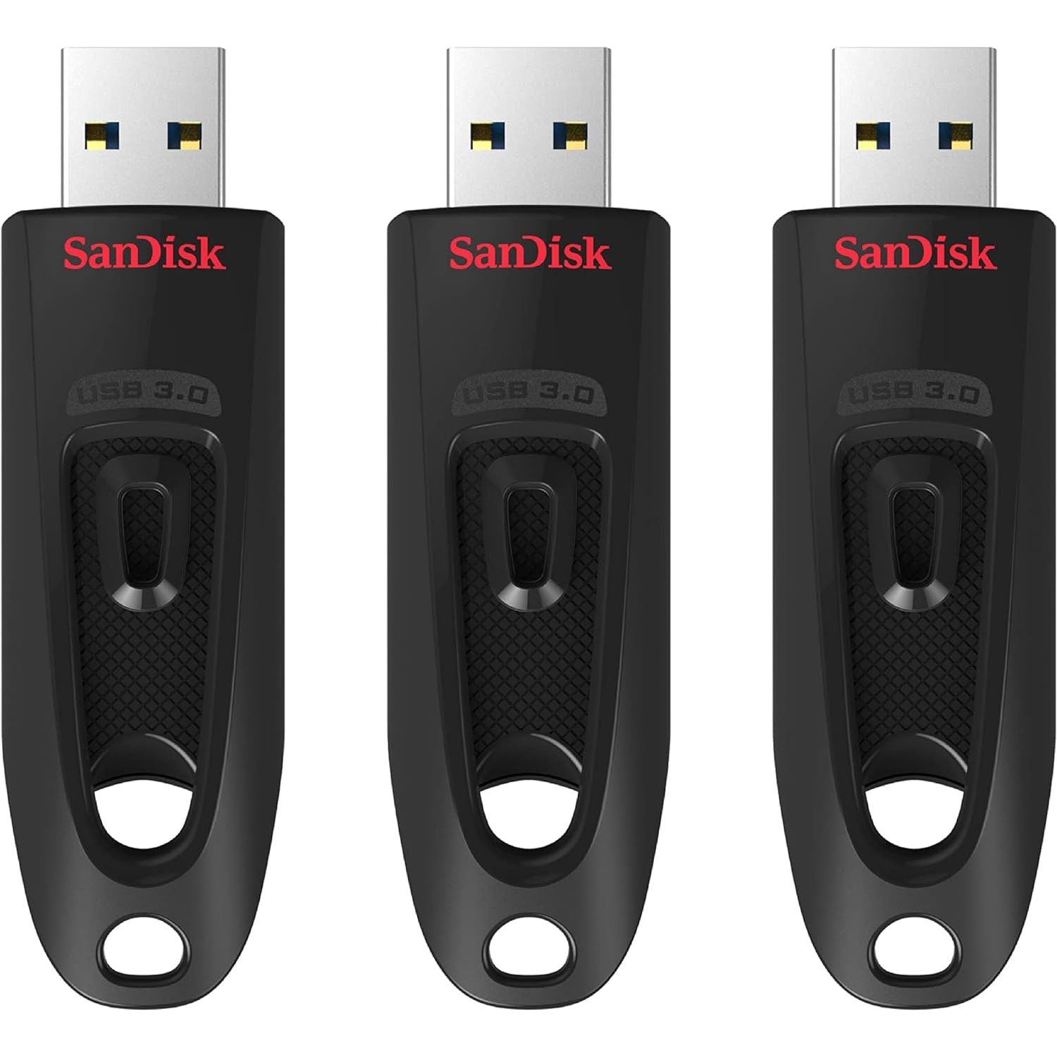 Buy SanDisk,SanDisk 32GB Ultra USB 3.0 Flash Drive - Up to 130MB/s Transfer Speed, Password Protection, RescuePRO Deluxe Software, Triple Pack, Black - Gadcet UK | UK | London | Scotland | Wales| Near Me | Cheap | Pay In 3 | USB Flash Drives