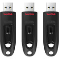 Buy SanDisk,SanDisk 32GB Ultra USB 3.0 Flash Drive - Up to 130MB/s Transfer Speed, Password Protection, RescuePRO Deluxe Software, Triple Pack, Black - Gadcet UK | UK | London | Scotland | Wales| Near Me | Cheap | Pay In 3 | USB Flash Drives