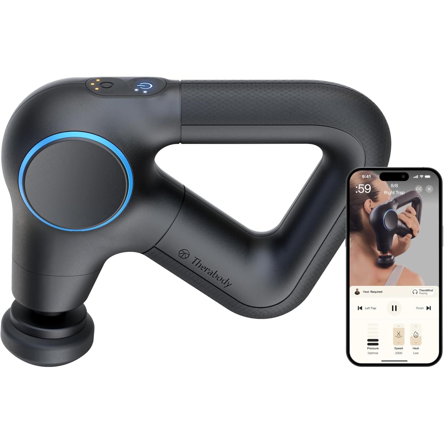 Buy Theragun,Theragun Prime Plus Heated Massage Gun – Deep Tissue Percussion Massager with Heat, 5 Speeds, 3 Heat Levels & 4 Attachments - Gadcet UK | UK | London | Scotland | Wales| Near Me | Cheap | Pay In 3 | Massage Guns