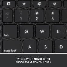 Logitech Combo Touch Detachable Keyboard Case for iPad (10th gen) with Large Precision Trackpad, Full-Size Backlit Keyboard, and Smart Connector Technology, UK Layout - Grey - 7