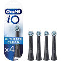 Buy Oral-B,Oral-B iO Ultimate Clean Electric Toothbrush Head, Twisted & Angled Bristles for Deeper Plaque Removal, Pack of 4 Toothbrush Heads, Black - Gadcet UK | UK | London | Scotland | Wales| Near Me | Cheap | Pay In 3 | Toothbrushes