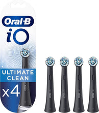 Buy Oral-B,Oral-B iO Ultimate Clean Electric Toothbrush Head, Twisted & Angled Bristles for Deeper Plaque Removal, Pack of 4 Toothbrush Heads, Black - Gadcet UK | UK | London | Scotland | Wales| Near Me | Cheap | Pay In 3 | Toothbrushes