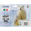 Buy Epson,Epson C13T26164010 26 Multipack Polar Bear Ink Cartridge - Black/Cyan/Magenta/Yellow (Pack of 4) - Gadcet.com | UK | London | Scotland | Wales| Ireland | Near Me | Cheap | Pay In 3 | Toner & Inkjet Cartridges