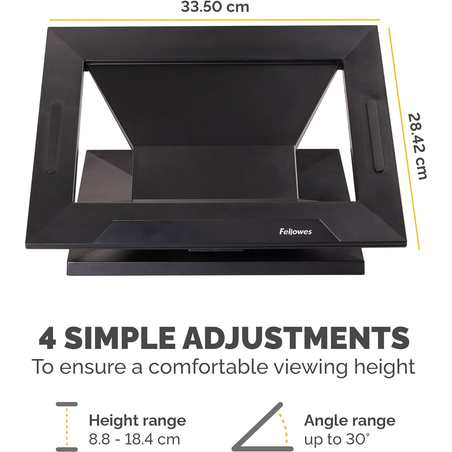 Buy FELLOWES,Fellowes Designer Suites Laptop Riser - Adjustable Ergonomic Stand for Laptops - Gadcet UK | UK | London | Scotland | Wales| Near Me | Cheap | Pay In 3 | RAIS