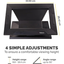 Buy FELLOWES,Fellowes Designer Suites Laptop Riser - Adjustable Ergonomic Stand for Laptops - Gadcet UK | UK | London | Scotland | Wales| Near Me | Cheap | Pay In 3 | RAIS