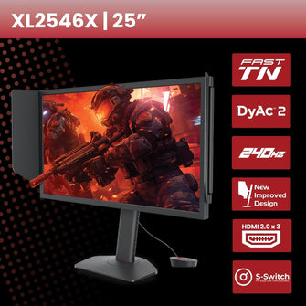 Buy BenQ,BenQ Zowie XL2546X 24.5" 240Hz Gaming Monitor, DyAc+, 1080p, Limited Edition - Gadcet UK | UK | London | Scotland | Wales| Near Me | Cheap | Pay In 3 | Television