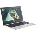 Buy ASUS,ASUS Chromebook CX1100 11.6" Laptop (Intel Celeron Processor, 4GB RAM, 64GB eMMC, Chrome OS), Silver - Gadcet.com | UK | London | Scotland | Wales| Ireland | Near Me | Cheap | Pay In 3 | Laptops