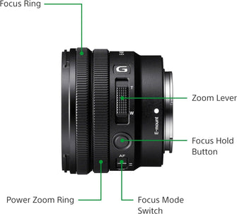 Buy Sony,Sony E PZ 10-20 mm F4 G | APS-C Powerzoom Lens (SELP1020G) Black - Gadcet UK | UK | London | Scotland | Wales| Near Me | Cheap | Pay In 3 | Camera & Video Camera Lenses