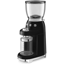 Buy Smeg,Smeg CGF01BLUK Coffee Grinder, Aluminium Construction, 50's Retro Style, 8 Programme Settings and 3 Grinding Grades, Black - Gadcet UK | UK | London | Scotland | Wales| Near Me | Cheap | Pay In 3 | Small Kitchen Appliances