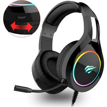Buy Havit,havit RGB Wired Gaming Headset PC USB 3.5mm XBOX / PS4 / PS5 Headsets with 50MM Driver, Surround Sound & HD Microphone, XBOX Computer Laptop, Black - Gadcet UK | UK | London | Scotland | Wales| Ireland | Near Me | Cheap | Pay In 3 | Headphones & Headsets