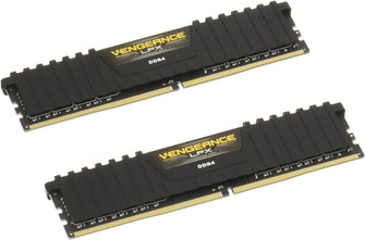 Buy Corsair,Corsair - 8GB (2 x 4 GB) DDR4 Vengeance LPX 2666MHz Memory Kit - Black - Gadcet UK | UK | London | Scotland | Wales| Ireland | Near Me | Cheap | Pay In 3 | Computer Components