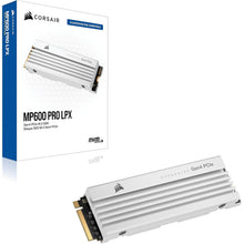 Corsair MP600 PRO LPX 4TB M.2 NVMe PCIe Gen4 SSD – PS5 Optimised, Heatsink, Up to 7,100MB/s