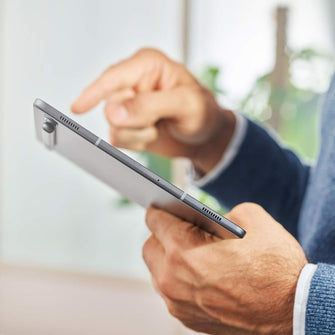 Buy Samsung,"Samsung Galaxy Tab S6, 10.5" Wi-Fi, 256GB, Mountain Grey - Gadcet UK | UK | London | Scotland | Wales| Ireland | Near Me | Cheap | Pay In 3 | Tablet Computers