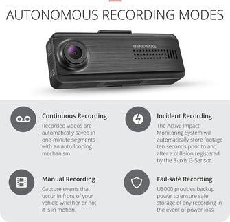Buy Thinkware,Thinkware F200PRO Dash Cam Full 1080p Front and Rear Car Camera Dashcam - Super Night Vision, Includes 32GB SD card, GPS, Plug & Play and Hardwire lead for Battery Safe Parking Mode - Android/iOS App - Gadcet UK | UK | London | Scotland | Wales| Ireland | Near Me | Cheap | Pay In 3 | Electronics Accessories