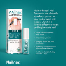 Buy Nailner,Nailner 2-in-1 Fungal Nail Treatment Brush, 5ml - Healthy & Bright Nails - Gadcet UK | UK | London | Scotland | Wales| Near Me | Cheap | Pay In 3 | Health & Beauty
