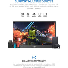 Buy ARZOPA,ARZOPA Portable Monitor – 15.6" FHD 1920×1080 IPS Display with Kickstand - Gadcet UK | UK | London | Scotland | Wales| Near Me | Cheap | Pay In 3 | Computer Monitors
