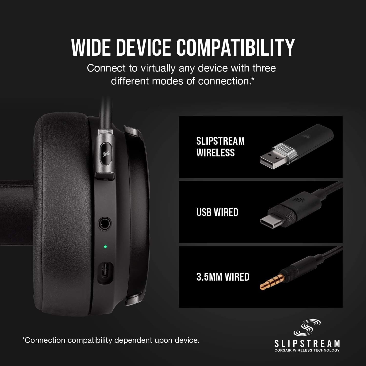 Buy Alann Trading Limited,CORSAIR VIRTUOSO RGB WIRELESS High–Fidelity Gaming Headset – 7.1 Surround Sound – Detchable Omni-Directional Microphone – iCUE Compatible – PC, Mac, PS5, PS4, Nintendo Switch, Mobile – Carbon - Gadcet UK | UK | London | Scotland | Wales| Near Me | Cheap | Pay In 3 | Headphones & Headsets