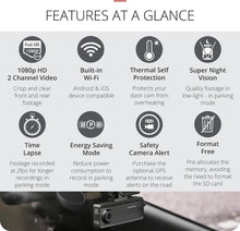 Buy Thinkware,Thinkware F200PRO Dash Cam Full 1080p Front and Rear Car Camera Dashcam - Super Night Vision, Includes 32GB SD card, GPS, Plug & Play and Hardwire lead for Battery Safe Parking Mode - Android/iOS App - Gadcet UK | UK | London | Scotland | Wales| Ireland | Near Me | Cheap | Pay In 3 | Electronics Accessories