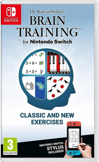 Buy Nintendo,Dr Kawashima's Brain Training (Nintendo Switch) - Gadcet UK | UK | London | Scotland | Wales| Ireland | Near Me | Cheap | Pay In 3 | Games