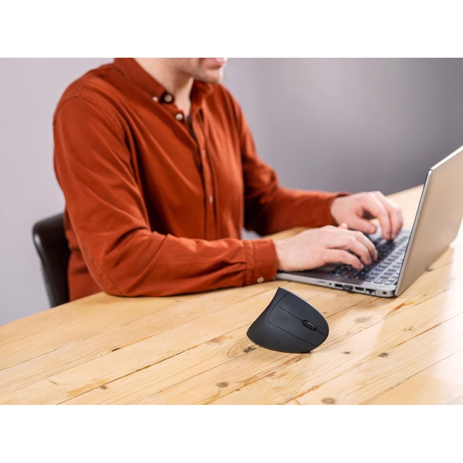 Buy Trust Gaming,Trust Verto Wireless Ergonomic Mouse - Vertical, 800-1600 DPI, USB Receiver - Black - Gadcet UK | UK | London | Scotland | Wales| Near Me | Cheap | Pay In 3 | Keyboard & Mouse