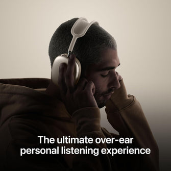 Buy Apple,Apple AirPods Max Wireless Over-Ear Headphones – Noise Cancelling, Spatial Audio, USB-C, Starlight - Gadcet UK | UK | London | Scotland | Wales| Near Me | Cheap | Pay In 3 | Over-Ear Headphones