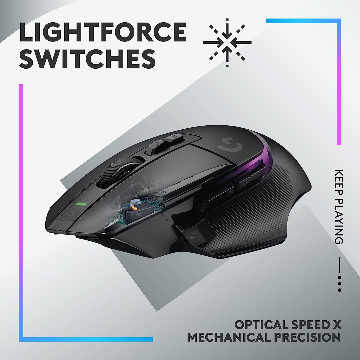 Logitech G502 X Plus Wireless Gaming Mouse [Black] - 2