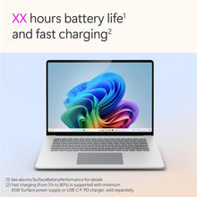 Microsoft Surface Laptop (7th Edition, 2024) | Copilot+ PC | 15” Touchscreen | Snapdragon® X Elite (12-Core) | 16GB RAM | 256GB SSD – Platinum