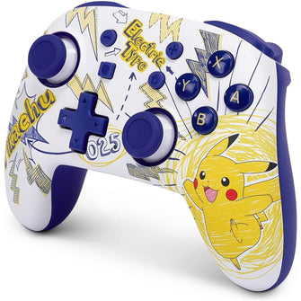 Buy Power A,PowerA Nano Enhanced Wireless Controller for Nintendo Switch - Pokémon: Pikachu School Days - Gadcet UK | UK | London | Scotland | Wales| Near Me | Cheap | Pay In 3 | Game Controller Accessories