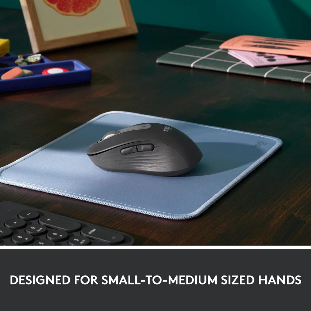 Logitech Signature M650 Wireless Mouse - For Small to Medium Sized Han ...