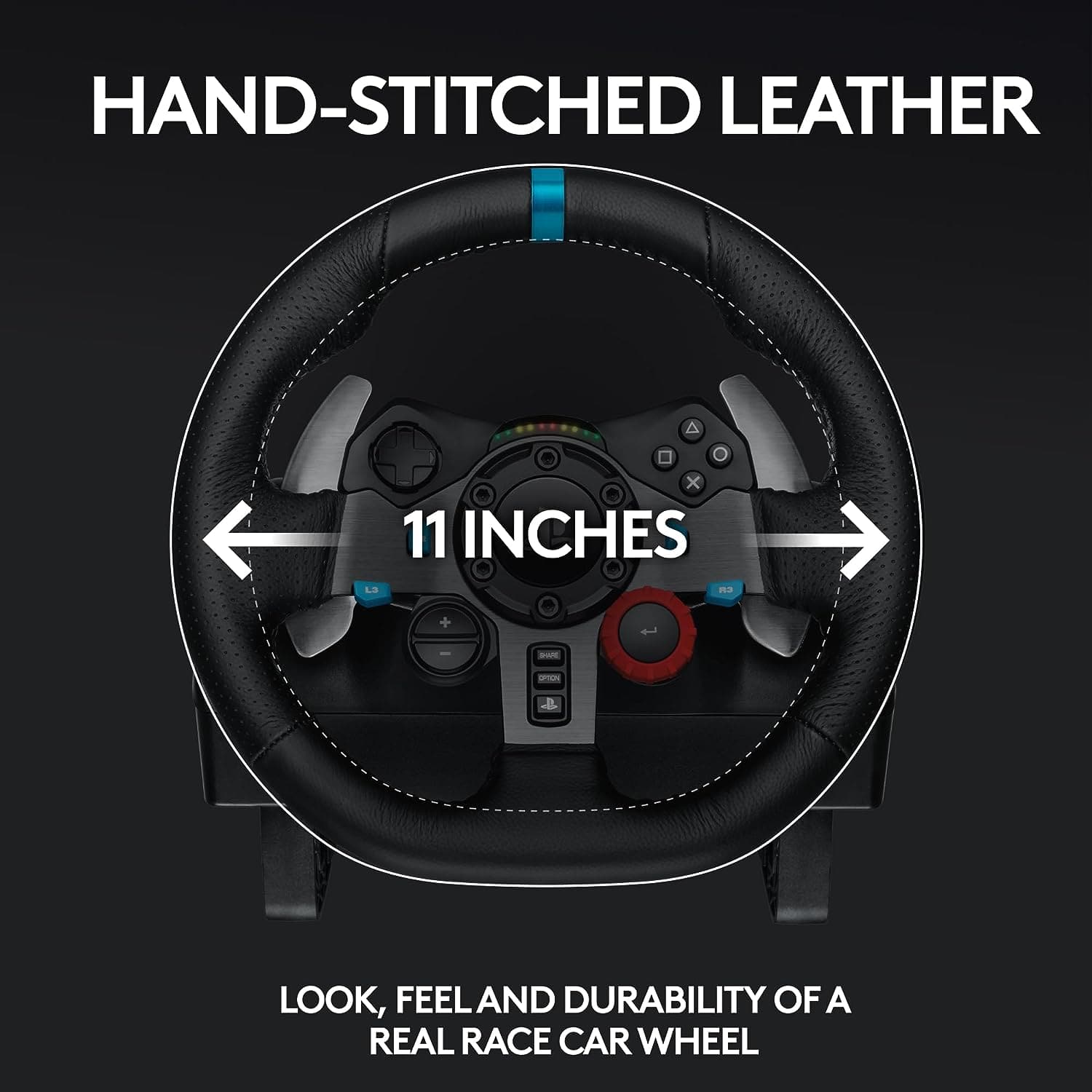 Buy Logitech,Logitech G29 Driving Force Racing Wheel with Floor Pedals - Real Force Feedback, Stainless Steel Paddle Shifters, Leather Cover - Compatible with PS5, PS4, PC, Mac - Black - Gadcet UK | UK | London | Scotland | Wales| Near Me | Cheap | Pay In 3 | Video Game Console Accessories