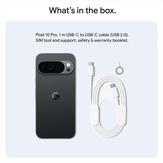 Google Pixel 10 Pro 1TB Obsidian SIM-Free Unlocked Mobile Phone