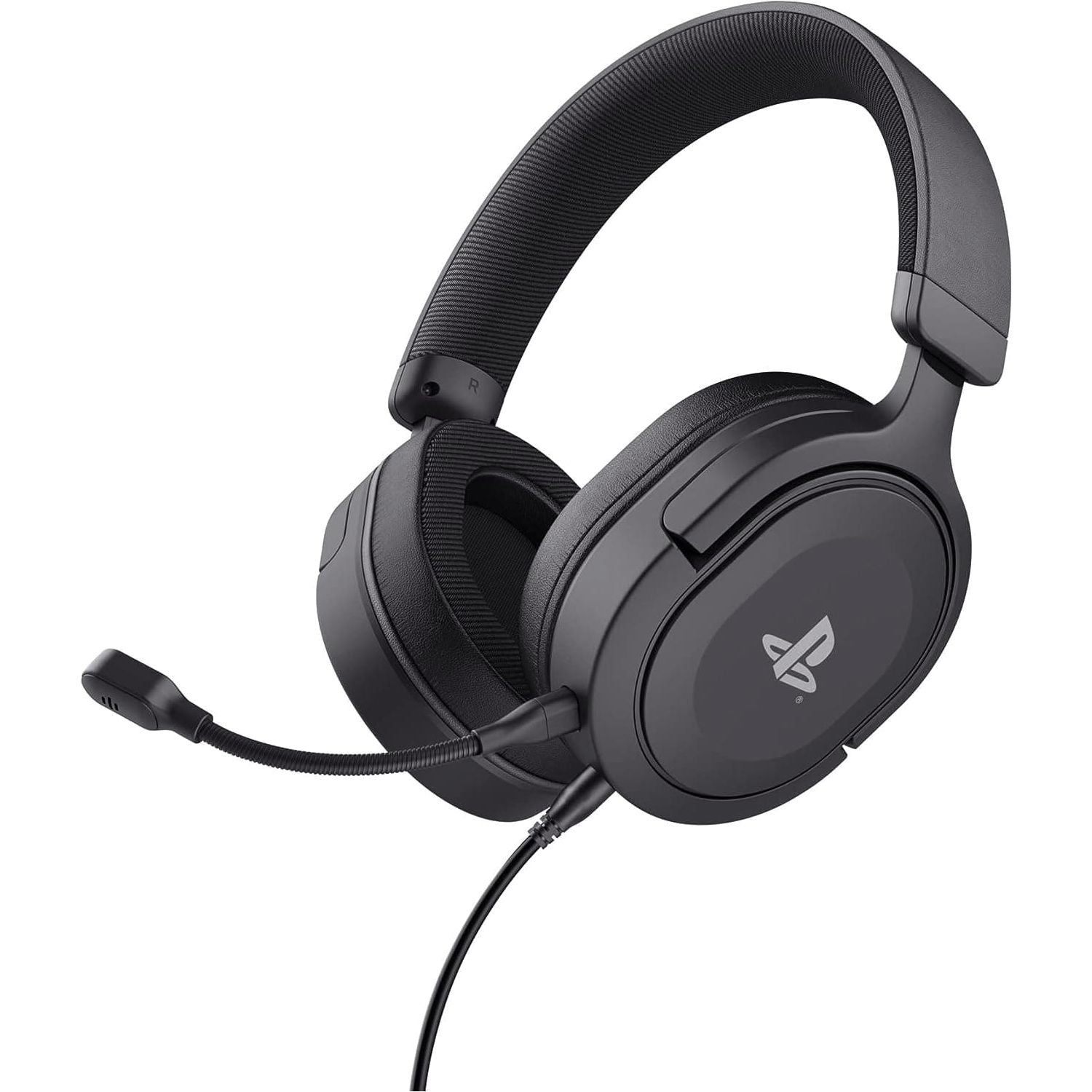 Buy Trust Gaming,Trust Gaming GXT 498 Forta [Officially Licensed for PlayStation 5] Sustainable Gaming Headset for PS5 / PS4, 1.2m Cable, 50mm Drivers, Detachable Microphone, Wired Over-Ear Headphones - Black - Gadcet UK | UK | London | Scotland | Wales| Ireland | Near Me | Cheap | Pay In 3 | Headphones & Headsets