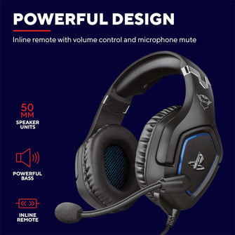 Buy Trust,Trust Gaming GXT 488 Forze [Officially Licensed for PlayStation] Gaming Headset for PS4 with Flexible Microphone and Inline Remote Control, Over Ear Gaming Headphones - Black - Gadcet UK | UK | London | Scotland | Wales| Near Me | Cheap | Pay In 3 | Headphones & Headsets