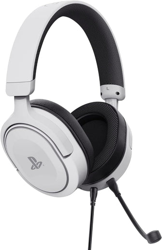 Buy Trust Gaming,Trust GXT 498 Forta PS5 Wired Gaming Headset - White - Gadcet UK | UK | London | Scotland | Wales| Ireland | Near Me | Cheap | Pay In 3 | Headphones