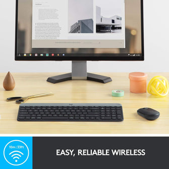 Buy Logitech,Logitech MK470 Slim Wireless Keyboard & Mouse Combo for Windows - Gadcet UK | UK | London | Scotland | Wales| Ireland | Near Me | Cheap | Pay In 3 | Keyboard & Mouse
