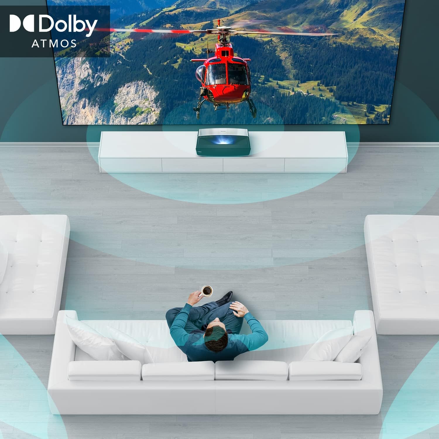 Buy HISENSE,Hisense 100L5FTUK‑B12 100" 4K UHD Laser TV with Circular Fresnel Screen, HDR, Smart TV, Triple Tuner & Alexa Built‑in - Gadcet UK | UK | London | Scotland | Wales| Near Me | Cheap | Pay In 3 | Laser TV