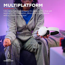 Buy Trust,Trust Gaming GXT 489 Fayzo Gaming Headset for PC, PS5, PS4, Xbox Series X|S, Switch, Mobile, 3.5 mm Jack, 35% Recycled Plastics, Over-Ear Wired Headphones with Noise Cancelling Microphone - White - Gadcet UK | UK | London | Scotland | Wales| Near Me | Cheap | Pay In 3 | Headphones & Headsets