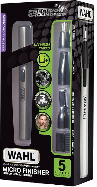 Buy Wahl,Wahl Micro Finisher 3-in-1 Nose, Ear & Eyebrow Trimmer – Lithium Battery Powered, Washable Heads, Painless Grooming for Men & Women, Gift Idea - Gadcet UK | UK | London | Scotland | Wales| Near Me | Cheap | Pay In 3 | Trimmers
