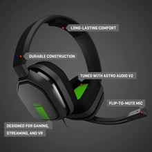 Buy Astro gaming,ASTRO Gaming A10 Wired Gaming Headphones with Microphone, Light and Resistant, ASTRO Audio, Dolby ATMOS, 3.5 mm Jack, for PC / MAC, XBOX ONE, PS4, MOBILE - Black / Green - Gadcet UK | UK | London | Scotland | Wales| Near Me | Cheap | Pay In 3 | Headphones & Headsets