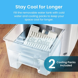 Buy Freestanding,Pro Breeze 4-in-1 Portable Air Cooler - 5L Capacity, 3 Speeds, Evaporative Cooling, 7H Timer, Remote, LED Display, Auto Oscillation - Gadcet UK | UK | London | Scotland | Wales| Ireland | Near Me | Cheap | Pay In 3 | Household Appliances