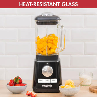 Buy Magimix,Magimix Blender Power 4 – Quiet Mark Certified, 1300W, 1.8L Glass Jug, Black - Gadcet UK | UK | London | Scotland | Wales| Near Me | Cheap | Pay In 3 | Food Mixers & Blenders