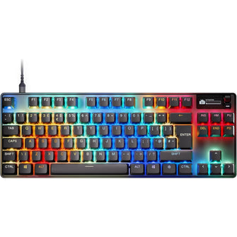 Buy SteelSeries,SteelSeries Apex Pro TKL Gen 3 (2025) - HyperMagnetic Gaming Keyboard - Adjustable Actuation - Rapid Trigger - Game-Ready Presets - Protection Mode - Rapid Tap/SOCD - English QWERTY Layout - TKL - Gadcet UK | UK | London | Scotland | Wales| Near Me | Cheap | Pay In 3 | Keyboards