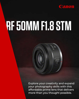 Buy Canon,Canon RF 50mm F1.8 STM Lens - Compact, Lightweight, Fast Aperture - For EOS R Series Cameras, Black - Gadcet UK | UK | London | Scotland | Wales| Near Me | Cheap | Pay In 3 | Camera Lenses