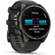 Buy GARMIN,GARMIN fēnix 8 Pro AMOLED Premium Multisport GPS Smartwatch – 47mm, Sapphire Lens, Carbon Gray DLC Titanium (Black/Pebble Gray Band), Built-in Speaker, Up to 27 Days Battery - Gadcet UK | UK | London | Scotland | Wales| Near Me | Cheap | Pay In 3 | Smart Watches