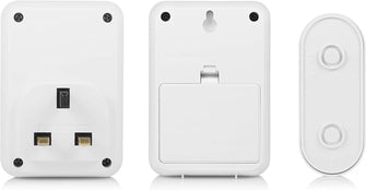 Buy Byron,Byron Wireless Doorbell Set – Twin Pack – Battery Portable and Plug in – 150 m Range - Gadcet UK | UK | London | Scotland | Wales| Near Me | Cheap | Pay In 3 | Electronics