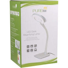 Buy Purelite,PURElite Magnifying Desk Table LED Lamp, White, Mains Operated - Gadcet UK | UK | London | Scotland | Wales| Near Me | Cheap | Pay In 3 | Desk Lamps